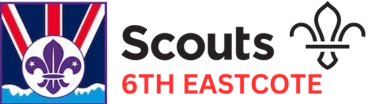 The 6TH EASTCOTE SCOUT GROUP logo